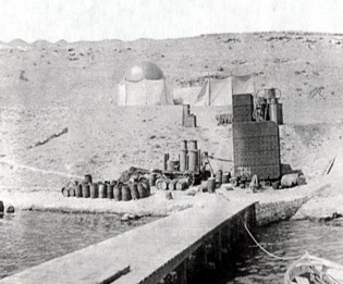 Пристань и газовый завод в б.Голландия, 1903 г.